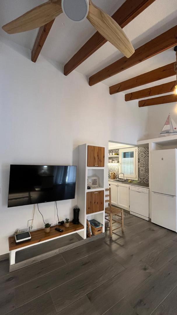 Apartamento Con Piscina Y Playa Son Xoriguer Dış mekan fotoğraf